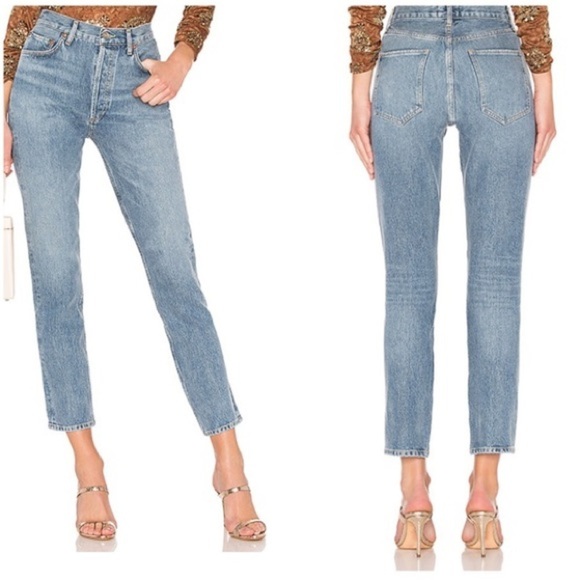 Agolde Remy High Rise Straight Leg Jeans